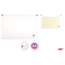 Φάκελος ζιπ Α4 Διάφανος MP PC048