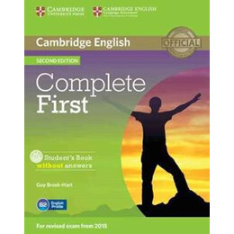 Complete First 2nd Edition Student's Book Without Answers and cd-rom