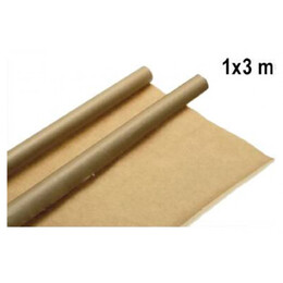 Χαρτί ΚΡΑΦΤ Καφέ 1m x 3m (100gr)