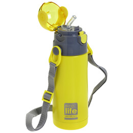 Ecolife Kids Thermos 400ml Κίτρινο 33-BO-2996