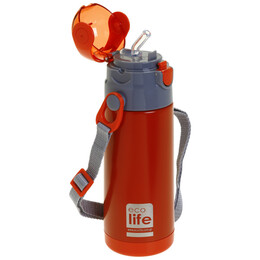 Ecolife Kids Thermos 400ml Κόκκινο 33-BO-2997