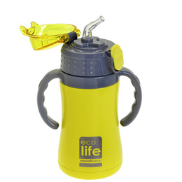 Ecolife Kids Thermos 300ml Κίτρινο 33-BO-2998