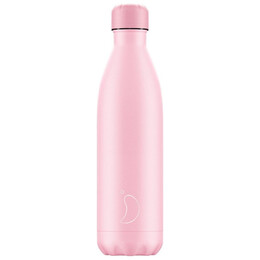 Ανοξείδωτο Μπουκάλι Chilly's All Pastel Pink 750ml 22545