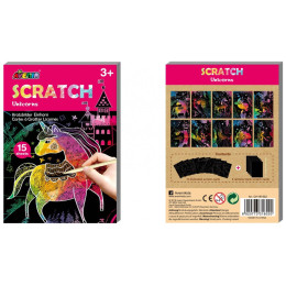 Mini Scratch Book Unicorn 60127