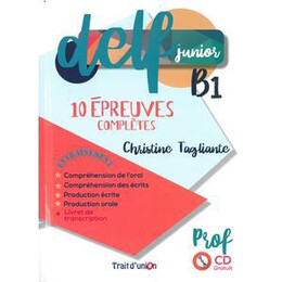 Delf Junior b1 10 Epreuves Completes Professeur