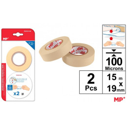 Κολλητική Ταινία Διπλής Όψεως PA512-02 19mm X 15m 2 ΤΕΜΑΧΙΑ