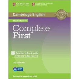 Complete First 2nd Edition Teacher's Book (+cd-Rom) Βιβλιο Καθηγητη