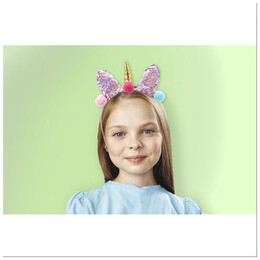 Στέκα Μαλλιών Girabrilla Lama 02571