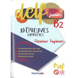 Delf Junior b2 10 Epreuves Completes Professeur
