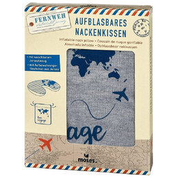 Μαξιλάρι Ταξιδιού Moses Travel infatable Nek Cusion M82454