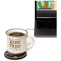 Usb εστία θέρμανσης κούπας - Warm it up - USB Mug Warmer "Hangover" WIU0007