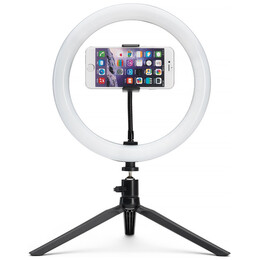 Κιτ Φωτισμού The Source Vlogging Light with Tripod White 10′ 85460