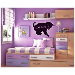 Μαυροπίνακας Επιτοίχιος Securit Γάτα FB-CAT