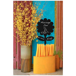 Μαυροπίνακας Επιτοίχιος Securit Λουλούδι FB-FLOWER