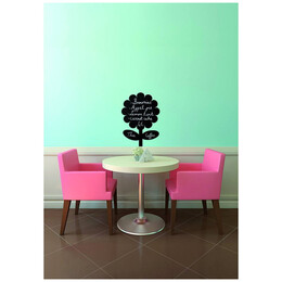 Μαυροπίνακας Επιτοίχιος Securit Λουλούδι FB-FLOWER