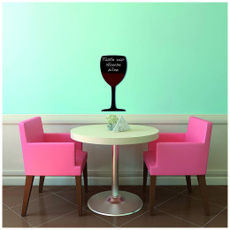 Μαυροπίνακας Επιτοίχιος Securit Ποτήρι FB-GLASS