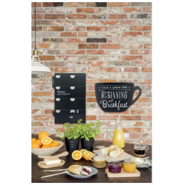 Μαυροπίνακας Επιτοίχιος Securit Πρόγραμμα FB-PLAN