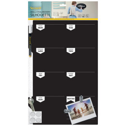 Μαυροπίνακας Επιτοίχιος Securit Πρόγραμμα FB-PLAN