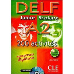 Delf Junior Scolaire a2 200 Activites (+cd+corriges)