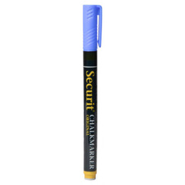 Μαρκαδόρος Υγρής Κιμωλίας Securit Marker 100 Blue SMA100-BU