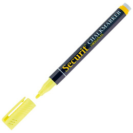 Μαρκαδόρος Υγρής Κιμωλίας Securit Marker 100 Yellow SMA100-YE