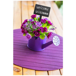 Πινακάκια Μαυροπίνακα Securit Καρφωτά Διπλής Όψης Ορθογώνια Σετ 5 τεμαχίων TAG-RECTANGLE-5