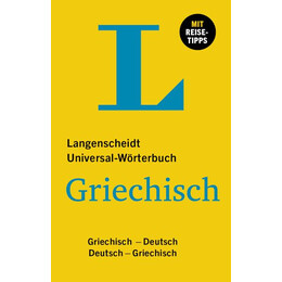 Langenscheidt Universal-Worterbuch Griechisch - Griechisch-Deutsch / Deutsch-Griechisch