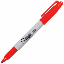 Μαρκαδόρος Ανεξίτηλος Sharpie Fine 1mm Red