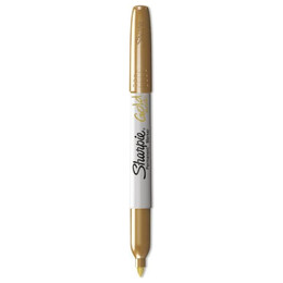 Μαρκαδόρος Ανεξίτηλος Sharpie Metallic Marker Fine 1mm Gold