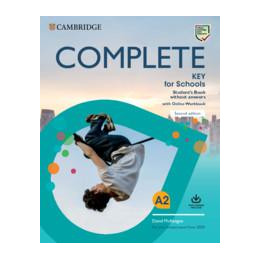 Complete ket for Schools Student's Book Without Answers (+online Workbook) Revised 2020