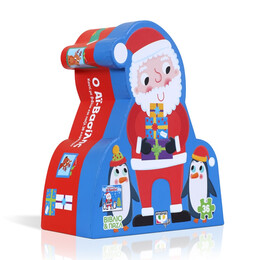 Ο αϊ-Βασίλης - Βιβλίο και Παζλ (36 Τμχ)