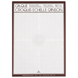 Μπλοκ Canson Ριζόχαρτο Διαφανές 90gr 21x29,7 50φ