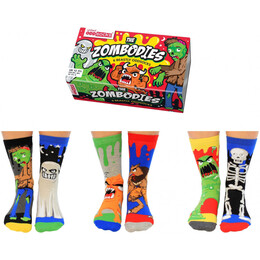 Σετ Παιδικές Κάλτσες United ODD Socks The Zombodies 3 Ζευγάρια σε Συσκευασία Δώρου 94.01.009