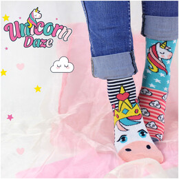 Σετ Παιδικές Κάλτσες United ODD Socks Unicorn Daze 3 Ζευγάρια σε Συσκευασία Δώρου 94.01.010