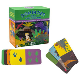 Ντόμινο Και Παζλ 2 Σε 1 Floss & Rock Dino - Δεινόσαυροι 45P6491