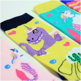 Σετ Γυναικείες Κάλτσες United ODD Socks Cactus 3 Ζευγάρια σε Συσκευασία Δώρου 94.03.003