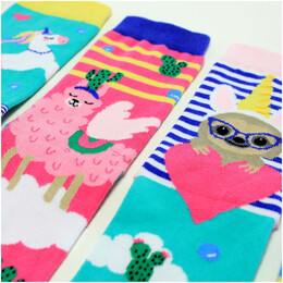 Σετ Γυναικείες Κάλτσες United ODD Socks Cactus 3 Ζευγάρια σε Συσκευασία Δώρου 94.03.003