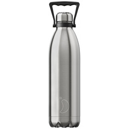 Ανοξείδωτο Μπουκάλι Chilly's Silver 1.8L 200501