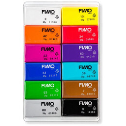 Πηλός Fimo σετ Basic 12τμχ 8023 C12-1