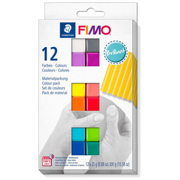Πηλός Fimo Σετ Brillant 12τμχ 8023 C12-2