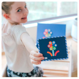 Μαγνητικό Εκπαιδευτικό Παιχνίδι Παζλ mierEdu Shapes 70τμχ ME152