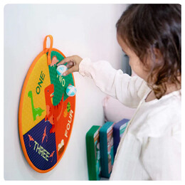 Παιχνίδι Στόχος mierEdu Dartboard Game Dino World ME511