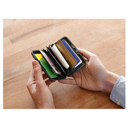 Ogon Πορτοφόλι & Θήκη Καρτών / Smart Case Stockholm V2 Carbon Taffeta Effect