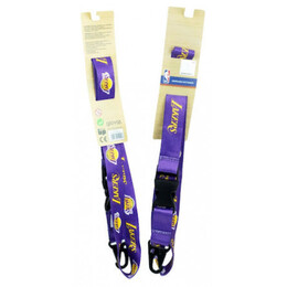 Μπρελόκ Back Me Up NBA Long Lanyard - Κορδόνι Λαιμού Los Angeles Lakers 558-51516