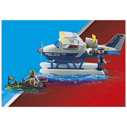 Playmobil Καταδίωξη λαθρέμπορου από αστυνομικό υδροπλάνο 70779