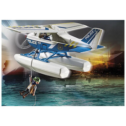 Playmobil Καταδίωξη λαθρέμπορου από αστυνομικό υδροπλάνο 70779