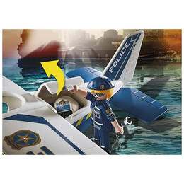 Playmobil Καταδίωξη λαθρέμπορου από αστυνομικό υδροπλάνο 70779