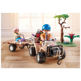 Playmobil Wiltopia - Φροντιστές ζώων με εξερευνητικό όχημα 71011