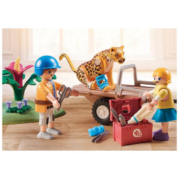 Playmobil Wiltopia - Φροντιστές ζώων με εξερευνητικό όχημα 71011