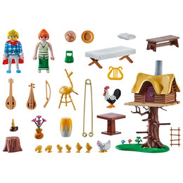 Playmobil Asterix: Το Δεντρόσπιτο του βάρδου Κακοφωνίξ 71016